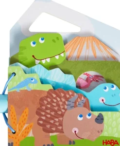 Haba Houten Boeken^Houten babyboek Dino’s