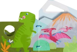 Haba Houten Boeken^Houten babyboek Dino’s