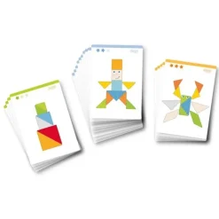 Haba Open Ended Play^Houten Blokken Legspel Kleurrijke Tangrammix