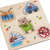 Haba Knoppuzzels^Inlegpuzzel Speelgoed 5pcs