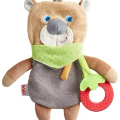 Haba Babyspeelgoed|Knuffelspeelgoed^Ontdekkersdoekje Beer