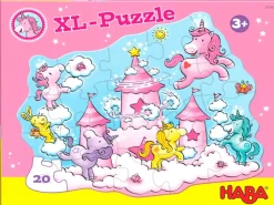 Haba Legpuzzels^Puzzel Eenhoorn Flonkerglans Wolkenpuzzelpret 20pcs
