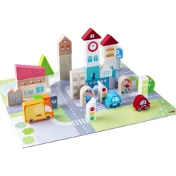 Haba Open Ended Play^Speelwereld Puzzel Stadsleven