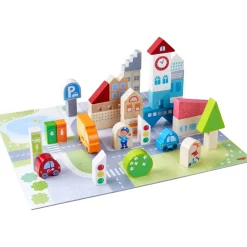 Haba Open Ended Play^Speelwereld Puzzel Stadsleven