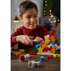 Haba Haba Spellen^Spel Dier op dier Het Kerststapelspel