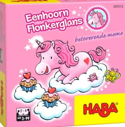 Haba Haba Spellen^Supermini Spel - Eenhoorn Flonkerglans - Betoverende memo (NL)