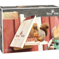 Haba Buitenspeelgoed^Terra Kids Bouwpakket Eekhoorn Voederhuisje