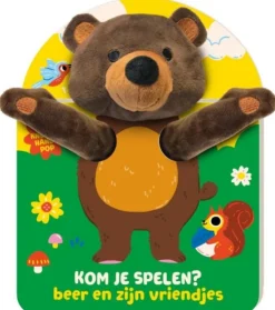 Image Books Bekijk Alles^Handpopboek Kom Je Spelen? Beer