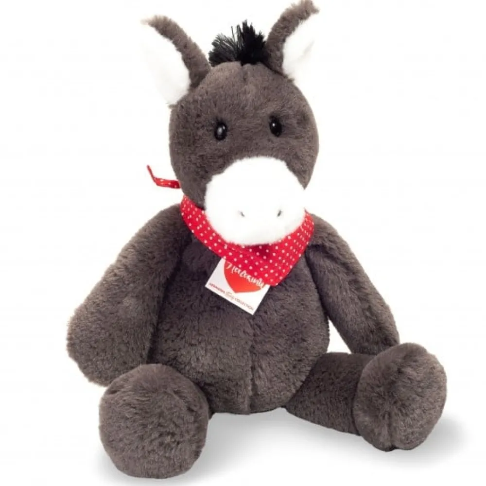 Hermann Teddy Hermann Teddy Herzekind^Knuffel Ezel Sancho 32 cm
