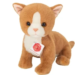 Hermann Teddy Hermann Teddy Collection^Knuffel Kat Kitten Rood 24cm