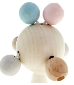 Hess Babyspeelgoed^Grijpfiguur Rammelaar Klapperboom Naturel