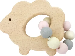 Hess Babyspeelgoed^Grijpfiguur Rammelaar Schaap