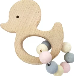 Hess Babyspeelgoed^Grijpfiguur Rammelaar Eend