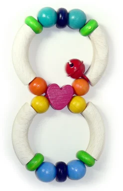 Hess Babyspeelgoed^Grijpfiguur Rammelaar Hart