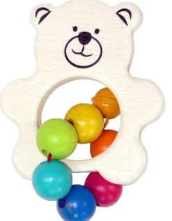 Hess Babyspeelgoed^Grijpfiguur Rammelaar Teddy Beer