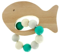 Hess Babyspeelgoed^Grijpfiguur Rammelaar Vis