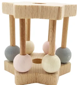 Hess Babyspeelgoed^Grijpfiguur Rammelaar Ster Roze