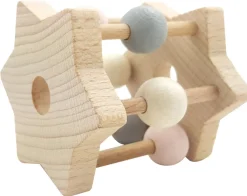 Hess Babyspeelgoed^Grijpfiguur Rammelaar Ster Roze