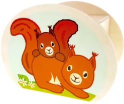 Hess Spaarpotten^Spaarpot Eekhoorn Hout