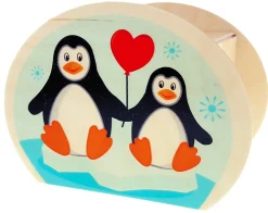 Hess Spaarpotten^Spaarpot Pinguïn Hout