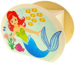 Hess Spaarpotten^Spaarpot Zeemeermin Hout