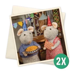 Sam&Julia Het Muizenhuis Wenskaarten^Het Muizenhuis Kaarten Party Set 10-delig