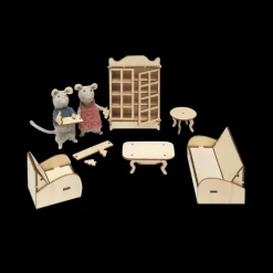 Sam&Julia Het Muizenhuis Creatief^Het Muizenhuis Meubelkit - Woonkamer