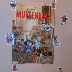Sam&Julia Het Muizenhuis Creatief^Het Muizenhuis Stickervel Muizen