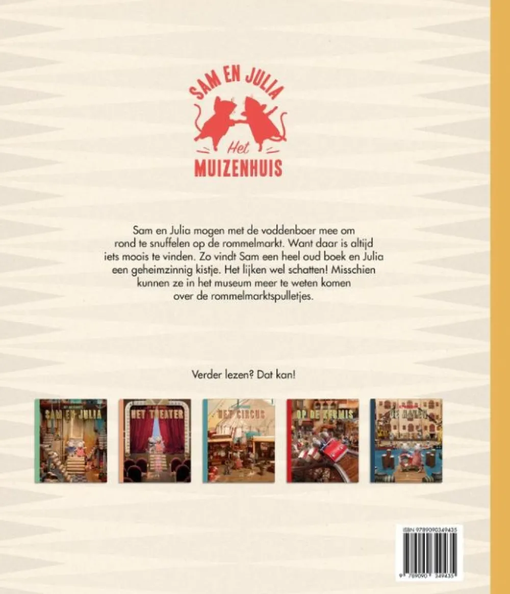 Sam&Julia Het Muizenhuis Prentenboeken^Het Museum