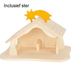 Holztiger Figuren En Toebehoren|Kerst^Boerderij of Kerststal 80348