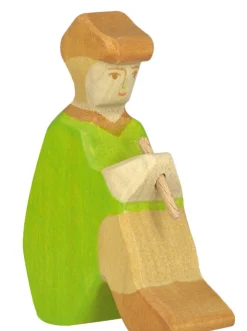 Holztiger Figuren En Toebehoren|Kerst^Herder met Fluit III Kerst 80317