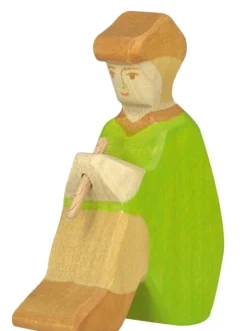 Holztiger Figuren En Toebehoren|Kerst^Herder met Fluit III Kerst 80317