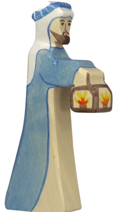 Holztiger Figuren En Toebehoren|Kerst^Herder met Lantaarn II Kerst 80303