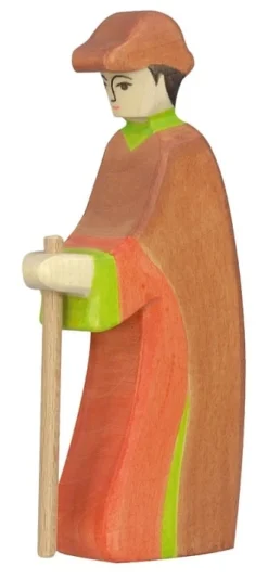 Holztiger Figuren En Toebehoren|Kerst^Herder met Staf III Kerst 80316