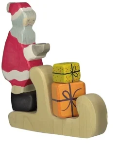 Holztiger Figuren En Toebehoren|Kerst En Seizoen^Kerstman met Arreeslee en Cadeautjes