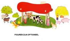 Holztiger Figuren En Toebehoren|Kerst^Kerststal Schuur 80312