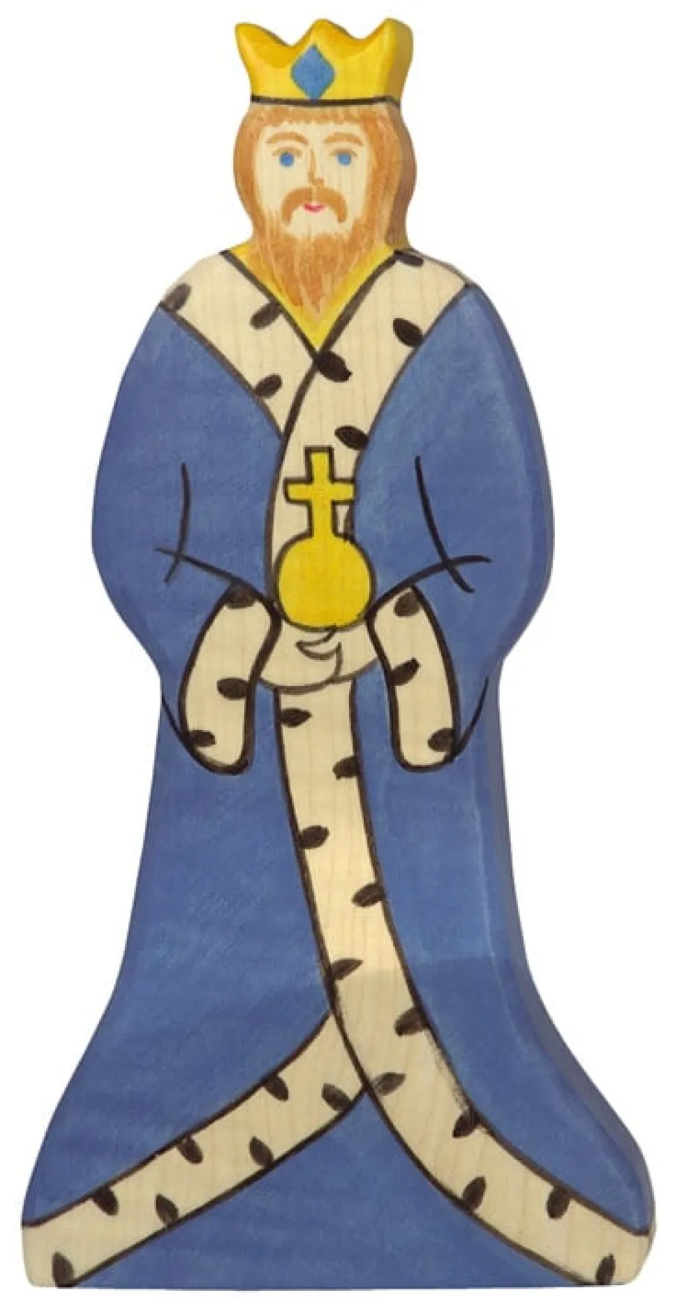 Holztiger Figuren En Toebehoren^Koning Blauw 80237