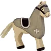 Holztiger Figuren En Toebehoren|Paardachtigen^Paard Toernooipaard Grijs 80250