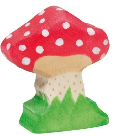 Holztiger Figuren En Toebehoren^Paddenstoel Vliegenzwam 80233