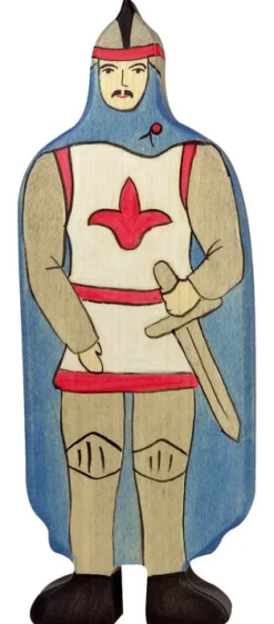 Holztiger Figuren En Toebehoren^Ridder Blauwe Mantel 80245