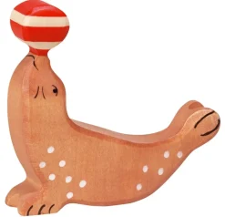 Holztiger Zeedieren|Zeedieren^Zeehond met Bal 80205