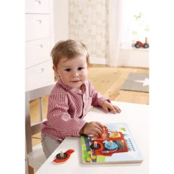 Haba Knoppuzzels^Inlegpuzzel Brandweer