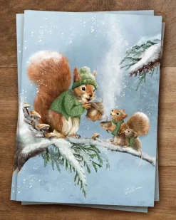 Iris Esther Wenskaarten^Postkaart Acorn Tea