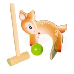 Janod 2e Kans^Croquet Bosdieren Hout