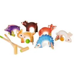 Janod 2e Kans^Croquet Bosdieren Hout