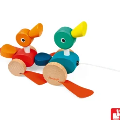 Janod 2e Kans^Trekfiguur Eendenfamilie Zigolos