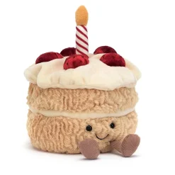 Jellycat Food & Drink^Knuffel Amuseable Birthday Cake