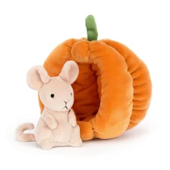 Jellycat Little Legs^Knuffel Brambling Mouse