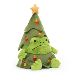 Jellycat Dieren^Knuffel Christmas Tree Ricky Rain Frog