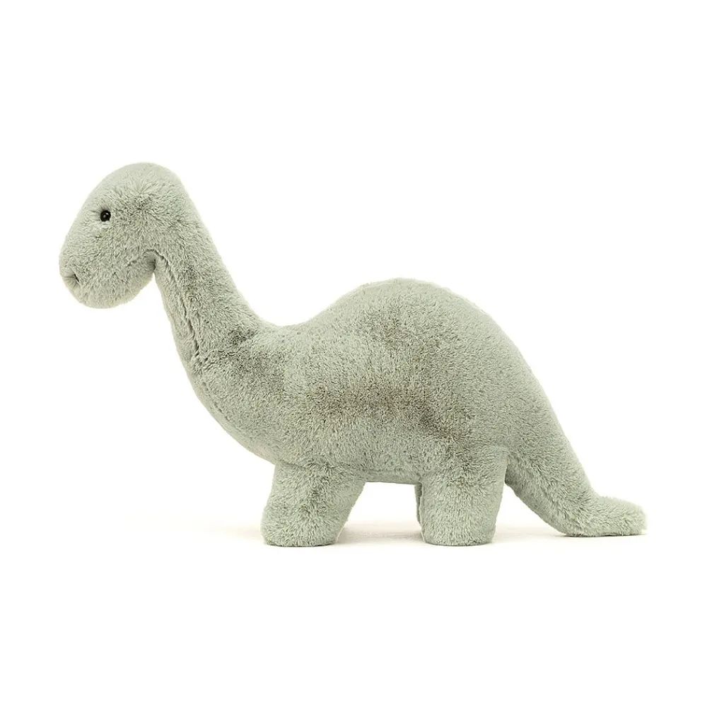 Jellycat Little Legs^Knuffel Dino Fossilly Brontosaurus Small